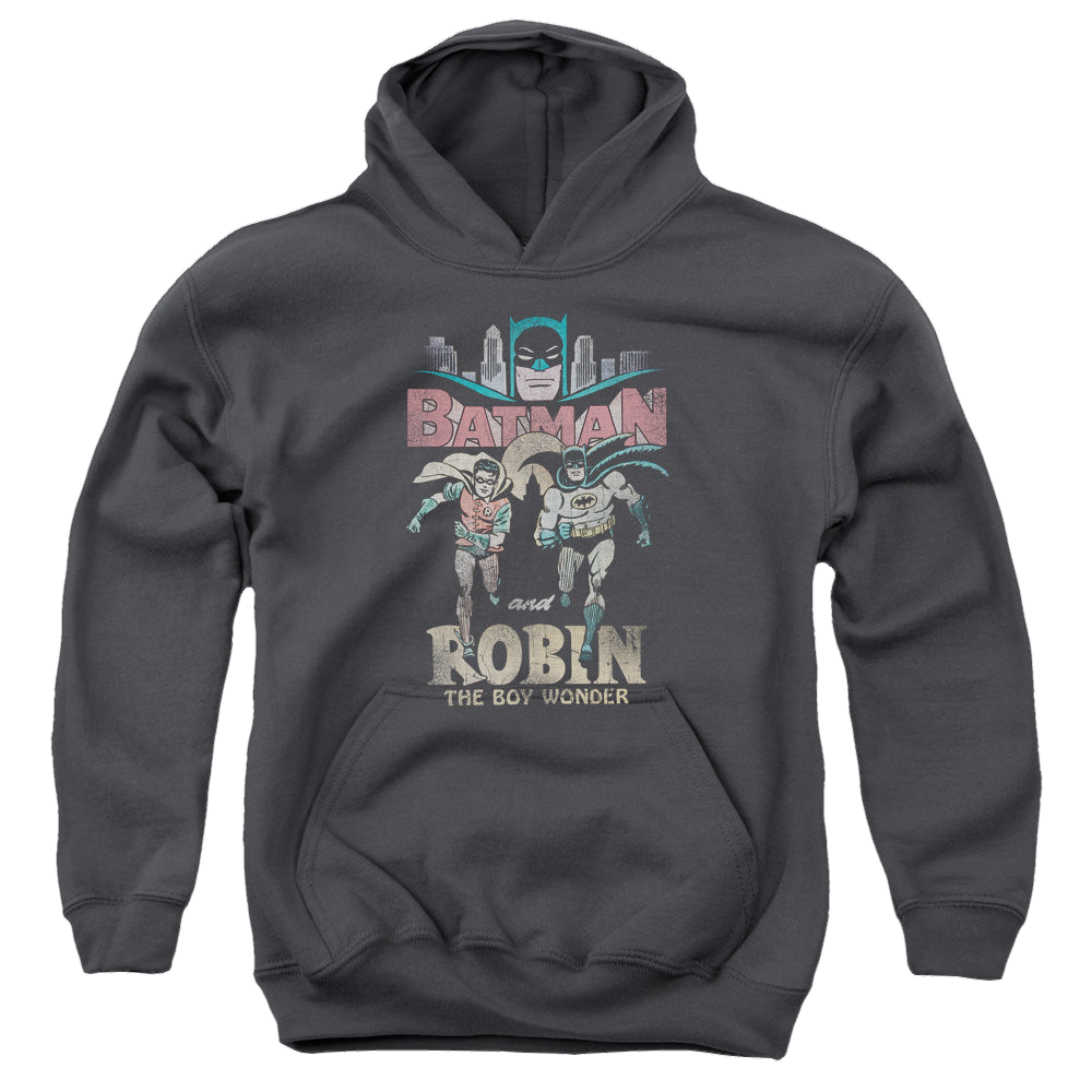 Batman Classic TV Series Classic Duo - Youth Hoodie Youth Hoodie (Ages 8-12) Batman