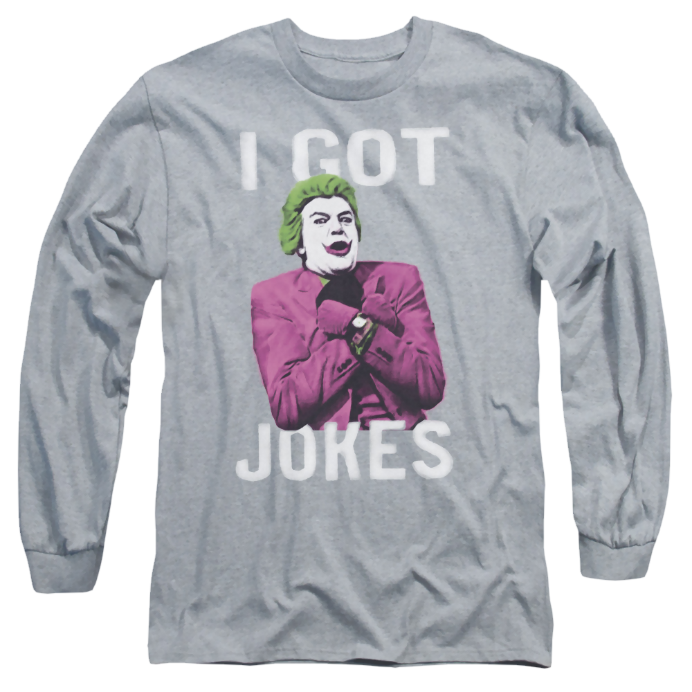 Batman - Classic TV Series Got Jokes - Men's Long Sleeve T-Shirt Men's Long Sleeve T-Shirt Batman