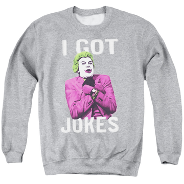 Batman - Classic TV Series Got Jokes - Men's Crewneck Sweatshirt Men's Crewneck Sweatshirt Batman