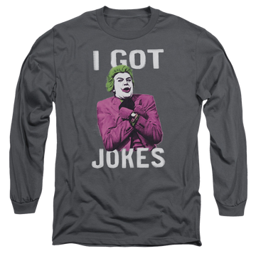 Batman - Classic TV Series Got Jokes - Men's Long Sleeve T-Shirt Men's Long Sleeve T-Shirt Batman