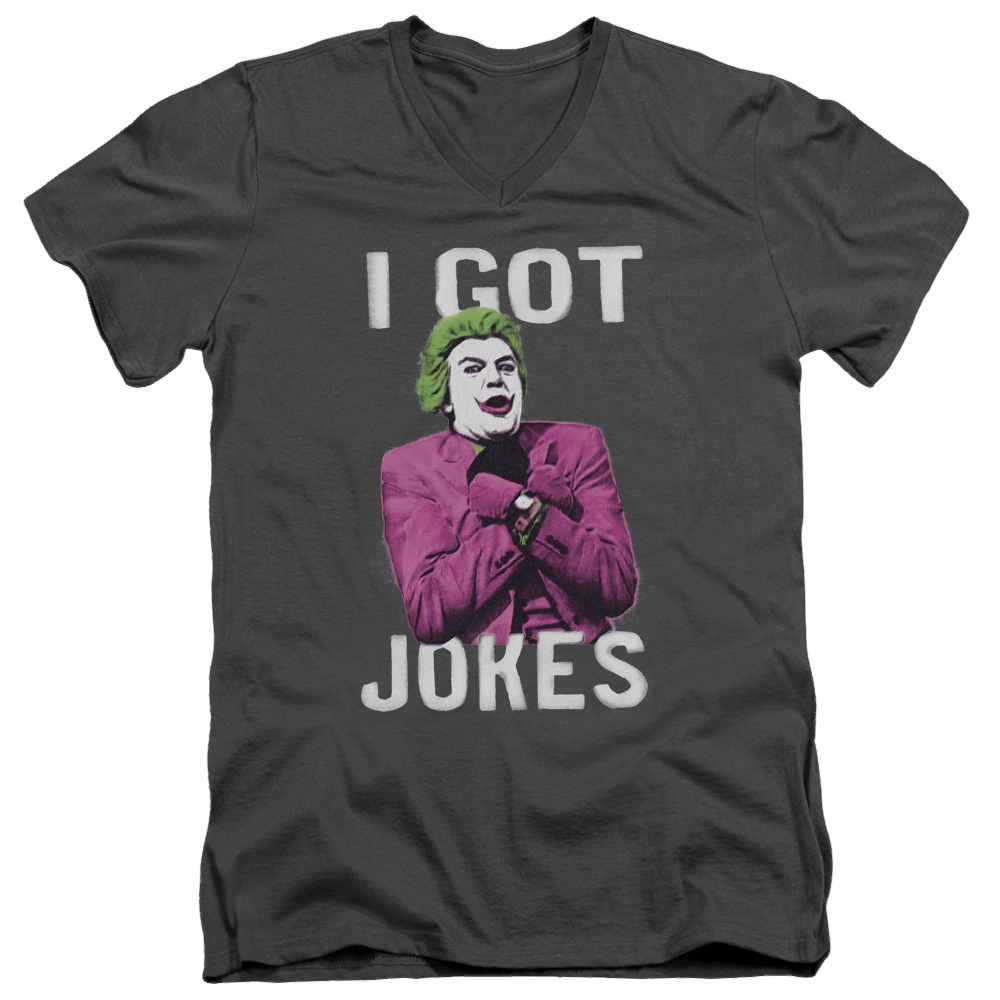 Batman - Classic TV Series Got Jokes - Men's V-Neck T-Shirt Men's V-Neck T-Shirt Batman