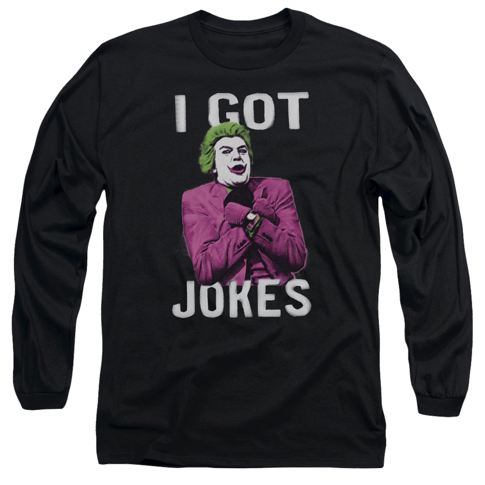 Batman - Classic TV Series Got Jokes - Men's Long Sleeve T-Shirt Men's Long Sleeve T-Shirt Batman