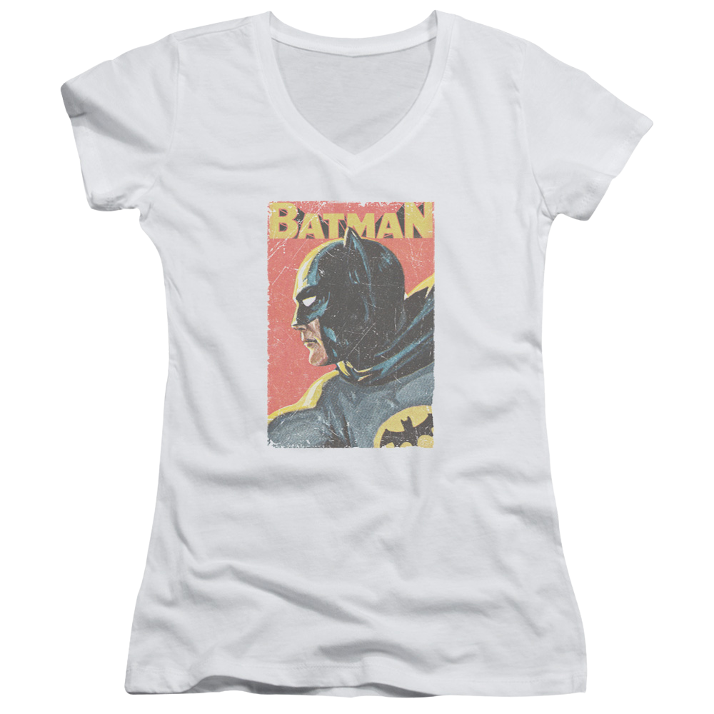 Batman - Classic TV Series Vintman - Juniors V-Neck T-Shirt Juniors V-Neck T-Shirt Batman