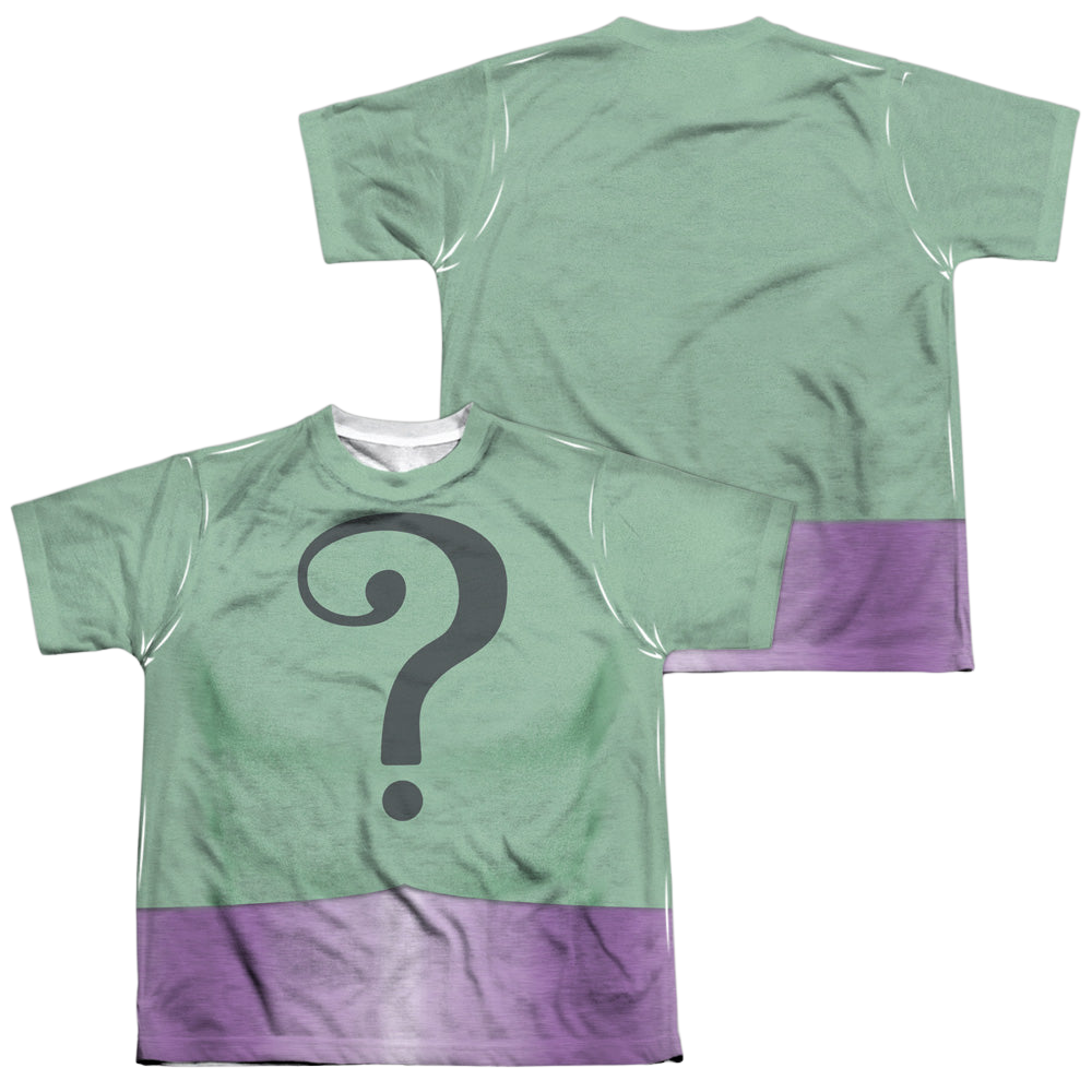 Batman Classic TV Series Riddler Uniform - Youth All-Over Print T-Shirt Youth All-Over Print T-Shirt (Ages 8-12) Batman