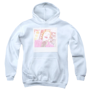 White youth hoodie for ages 8 to 12 with Batman Classic Tv Series Captured graphic