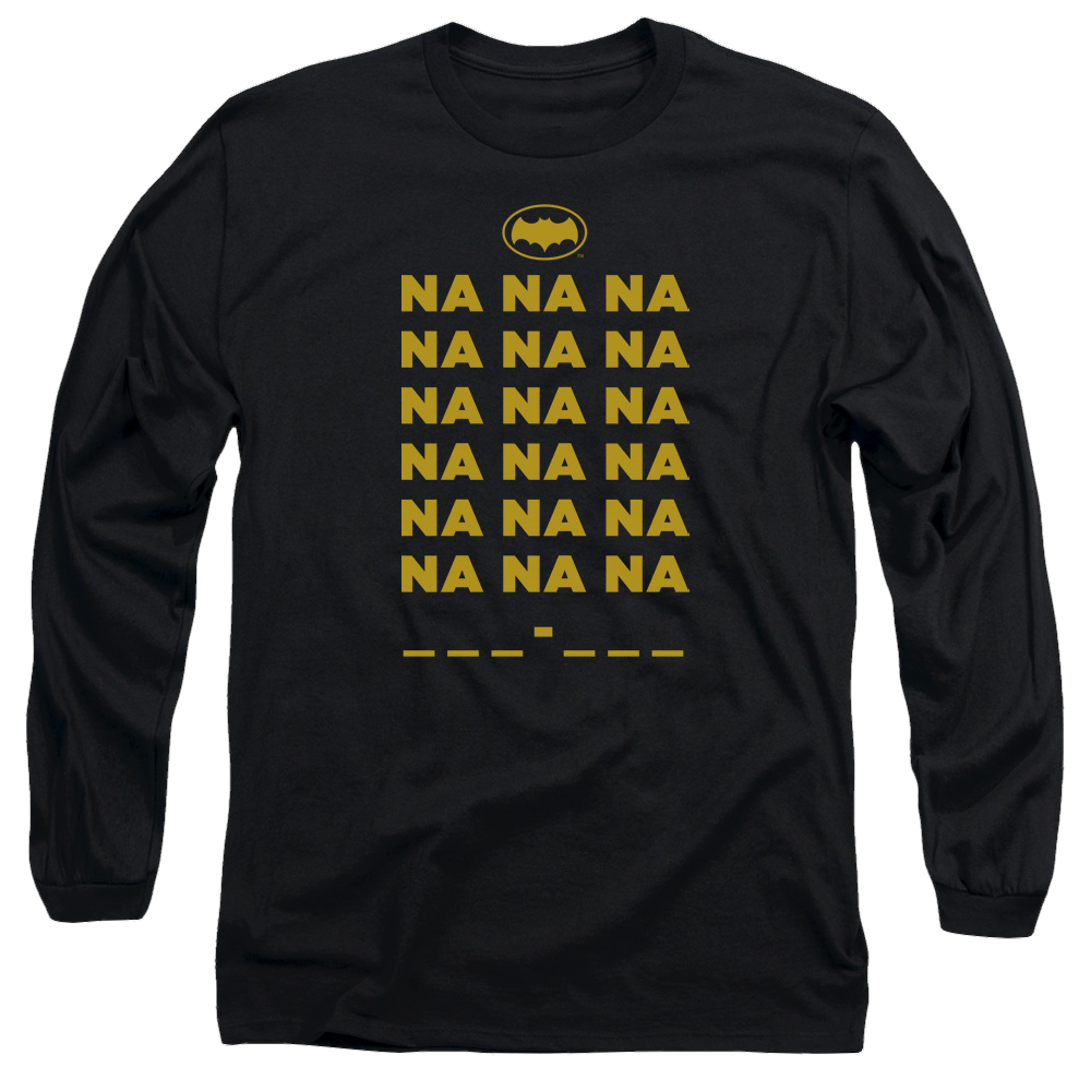 Batman - Classic TV Series Na Na Na - Men's Long Sleeve T-Shirt Men's Long Sleeve T-Shirt Batman