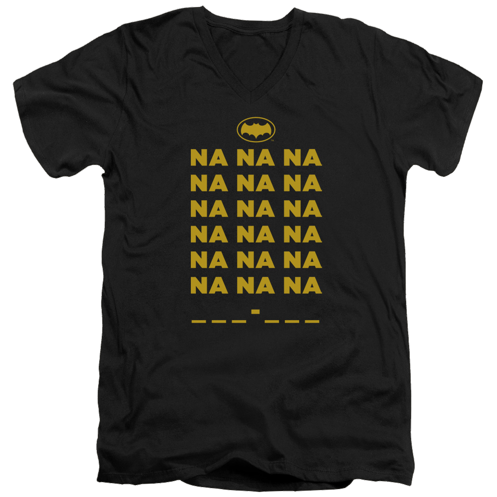 Batman - Classic TV Series Na Na Na - Men's V-Neck T-Shirt Men's V-Neck T-Shirt Batman
