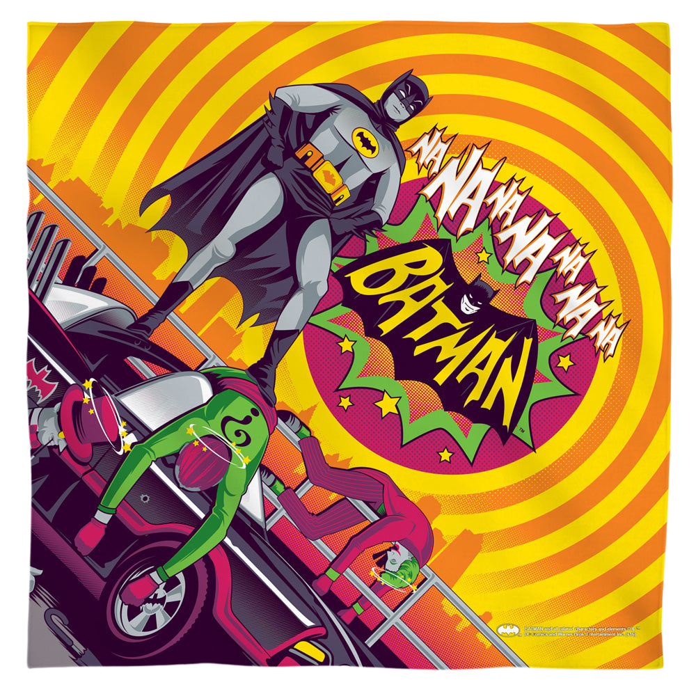 Batman Classic TV Series Batman Wins Again - Bandana Bandanas Batman
