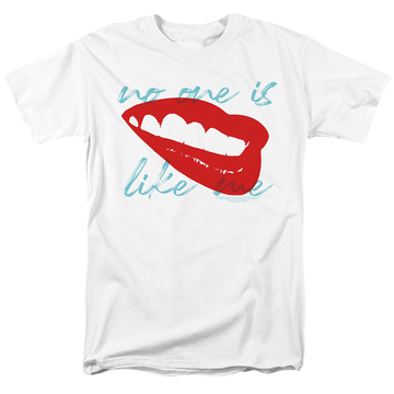 White men's regular fit t-shirt with Birds of Prey Face It graphic