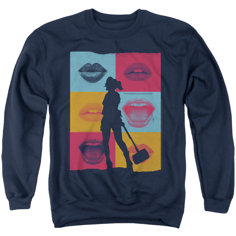 Birds of Prey Lips - Men's Crewneck Sweatshirt Men's Crewneck Sweatshirt Birds of Prey
