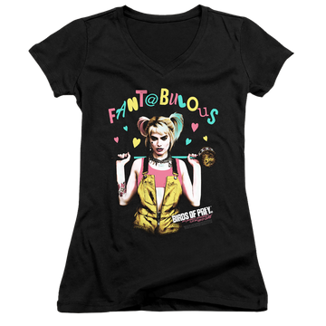 Birds of Prey Fantabulous - Juniors V-Neck T-Shirt Juniors V-Neck T-Shirt Birds of Prey