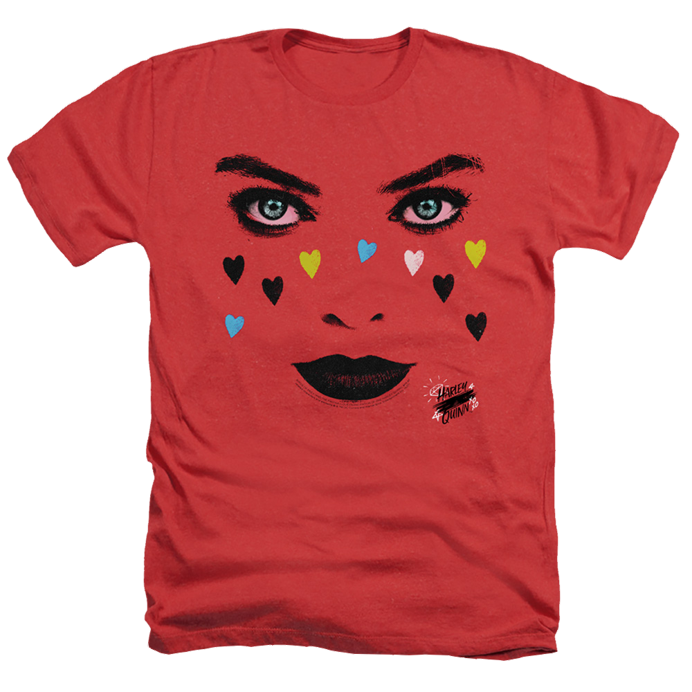 Birds of Prey Red Harley - Men's Heather T-Shirt Men's Heather T-Shirt Birds of Prey
