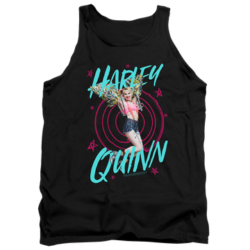 Black men's tank with Birds of Prey On Target graphic
