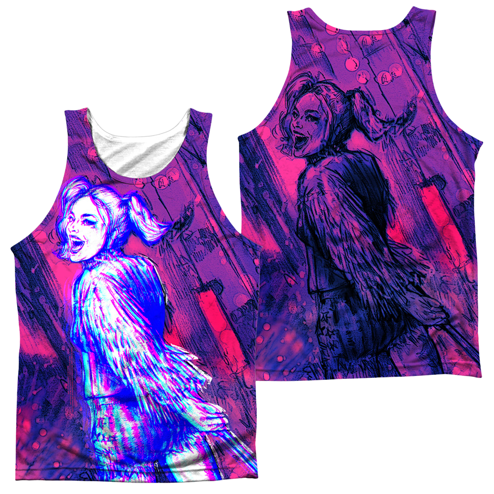 Birds of Prey Harleys Night Out (F/B) - Men's All Over Print Tank Top Men's All Over Print Tank Birds of Prey
