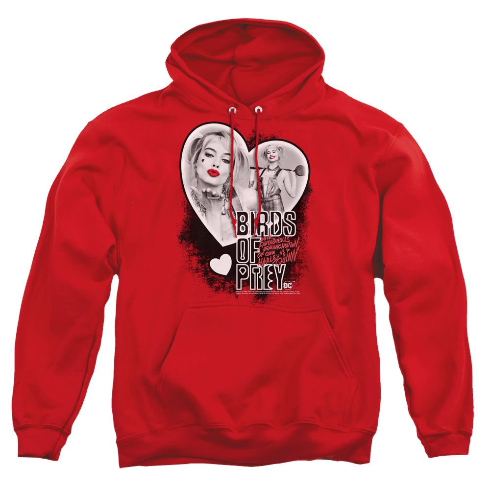 Birds of Prey Heart Harley - Pullover Hoodie Pullover Hoodie Birds of Prey