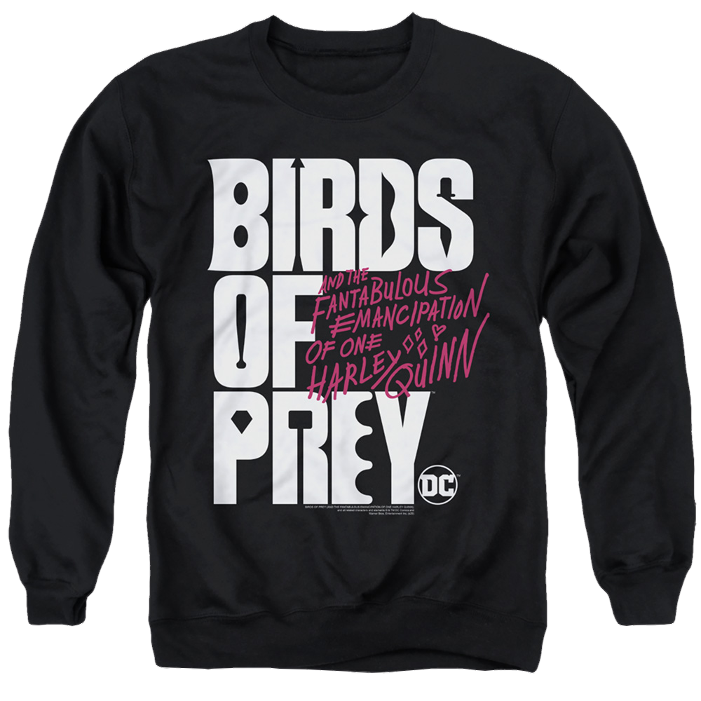Birds of Prey Birds Of Prey Logo - Men's Crewneck Sweatshirt Men's Crewneck Sweatshirt Birds of Prey