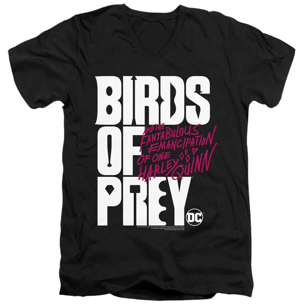 Birds of Prey Birds Of Prey Logo - Men's V-Neck T-Shirt Men's V-Neck T-Shirt Birds of Prey