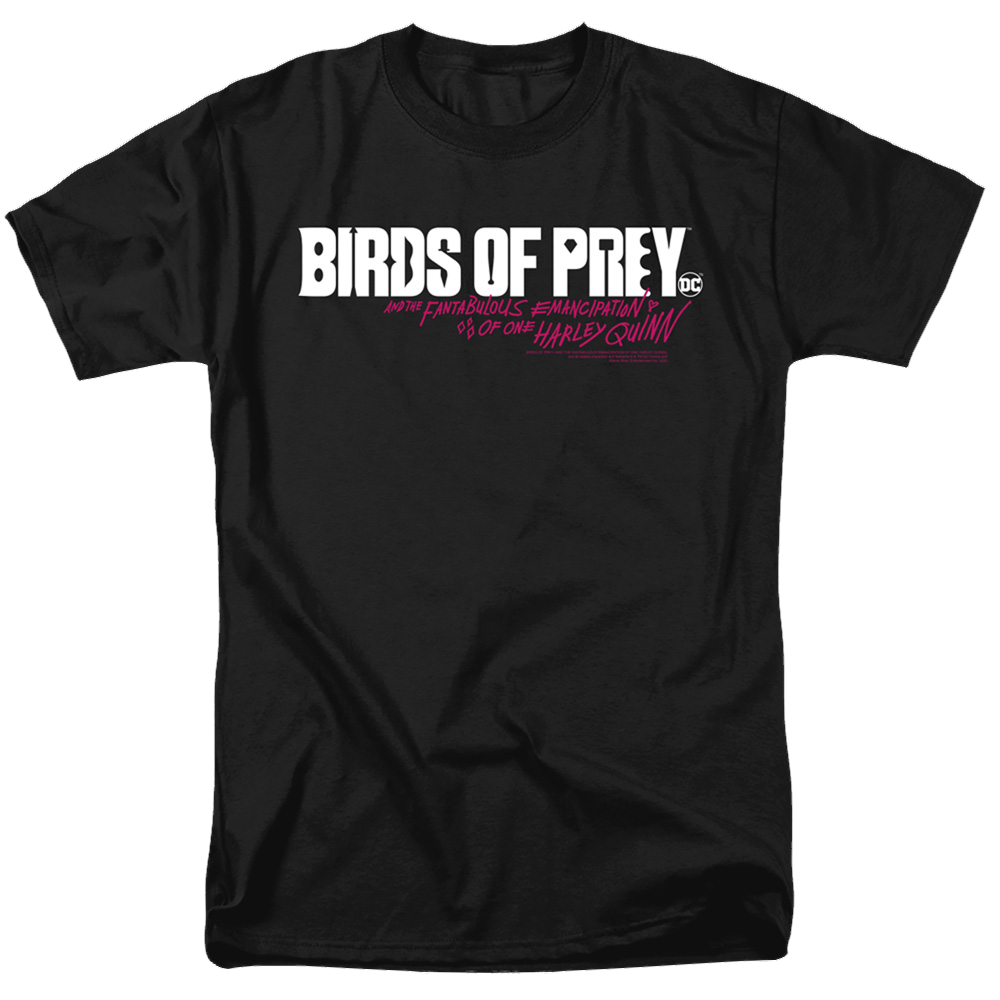 Birds of Prey Horizontal Logo - Men's Regular Fit T-Shirt Men's Regular Fit T-Shirt Birds of Prey