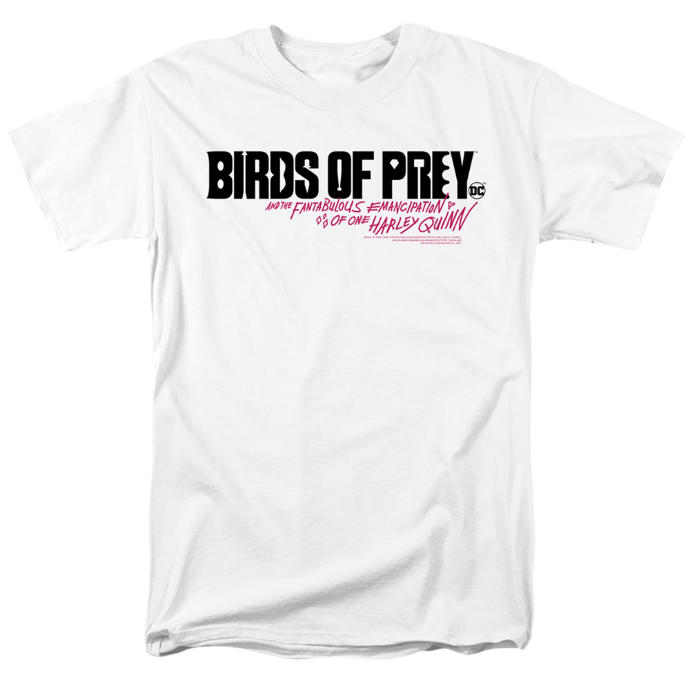 Birds of Prey Horizontal Logo - Men's Regular Fit T-Shirt Men's Regular Fit T-Shirt Birds of Prey