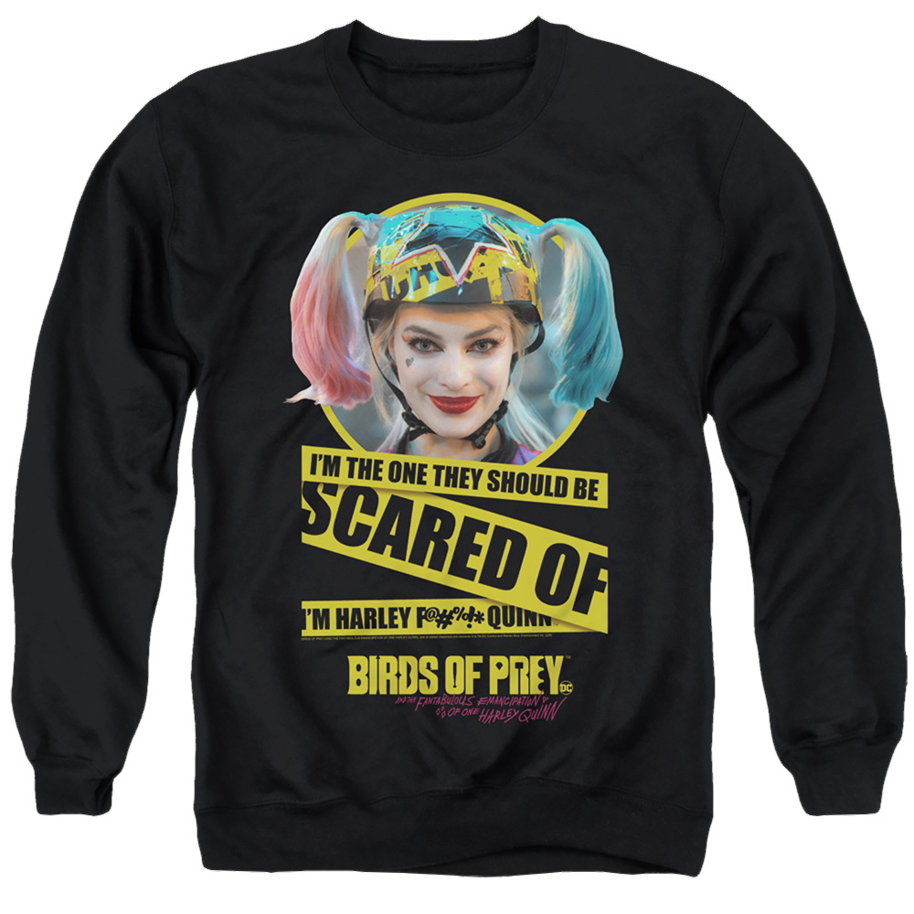Birds of Prey Scared Of - Men's Crewneck Sweatshirt Men's Crewneck Sweatshirt Birds of Prey