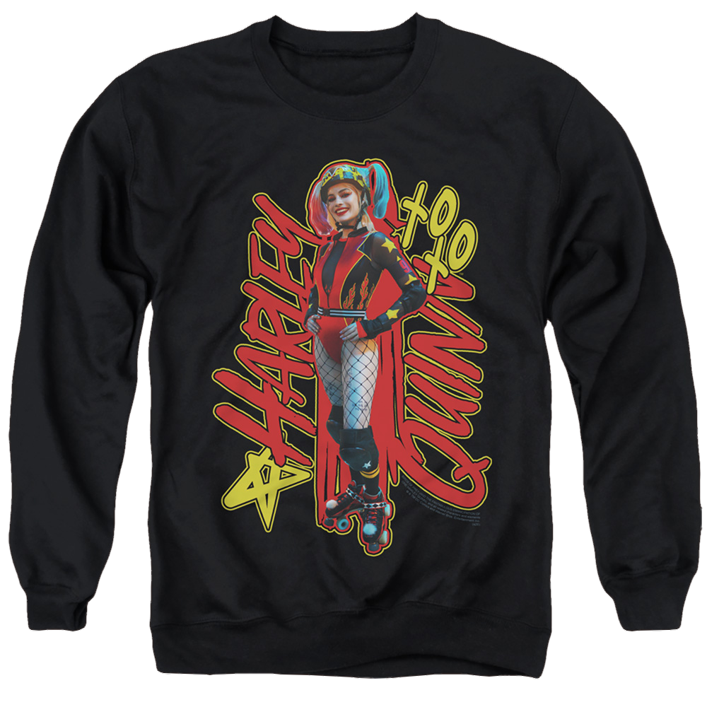Birds of Prey Harleymania - Men's Crewneck Sweatshirt Men's Crewneck Sweatshirt Birds of Prey