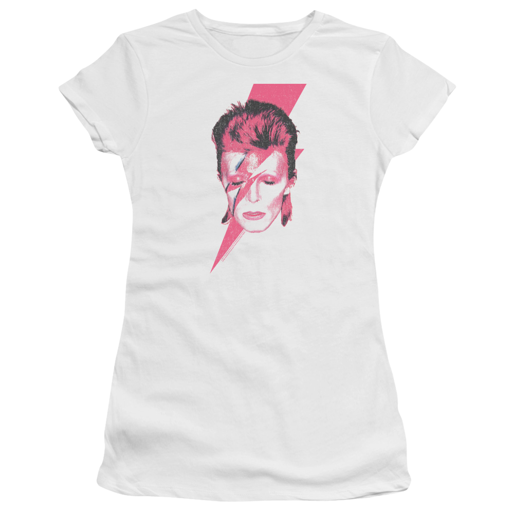 David Bowie Aladdin Sane - Juniors T-Shirt Juniors T-Shirt David Bowie