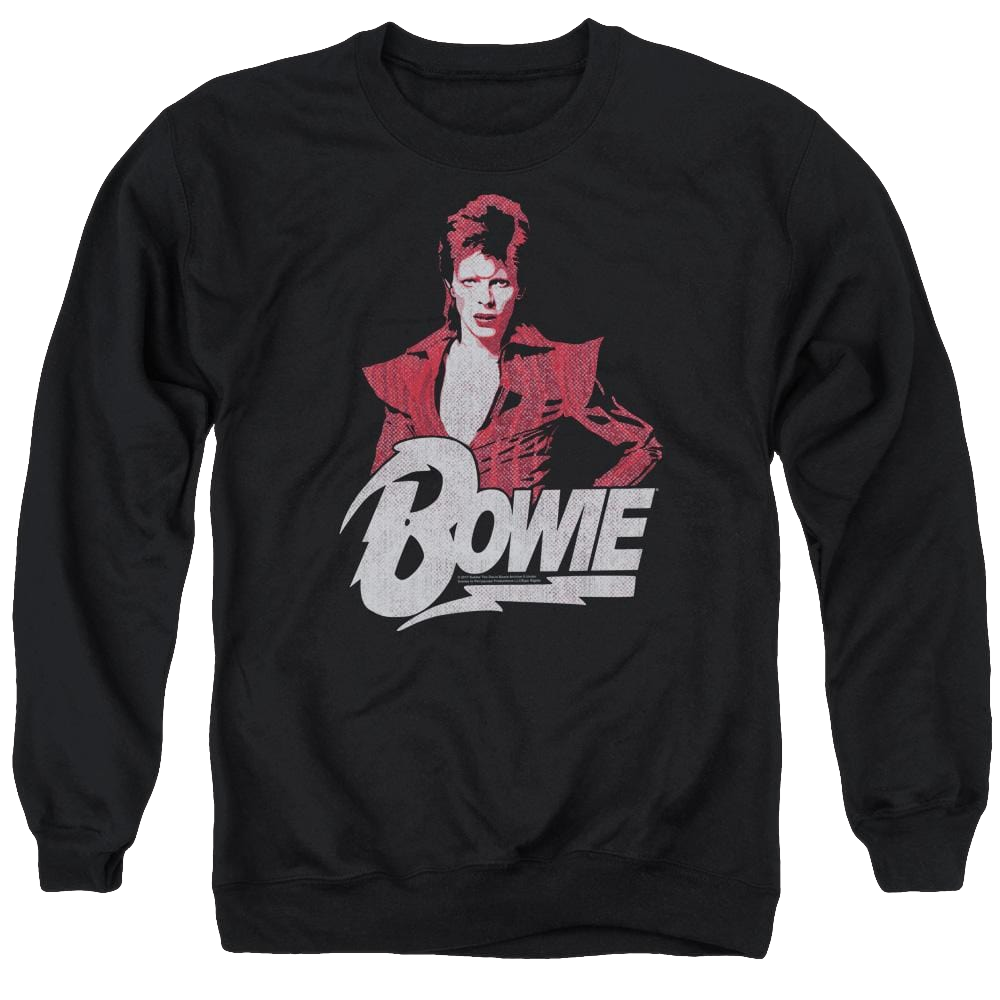 David Bowie Diamond David - Men's Crewneck Sweatshirt Men's Crewneck Sweatshirt David Bowie