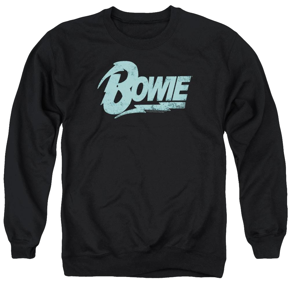 David Bowie Logo - Men's Crewneck Sweatshirt Men's Crewneck Sweatshirt David Bowie