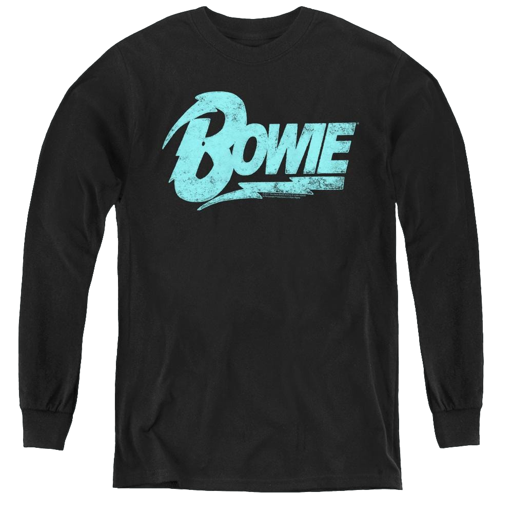 David Bowie Logo - Youth Long Sleeve T-Shirt Youth Long Sleeve T-Shirt David Bowie
