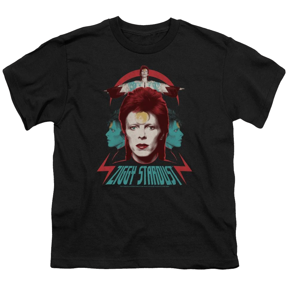 David Bowie Ziggy Heads - Youth T-Shirt (Ages 8-12) Youth T-Shirt (Ages 8-12) David Bowie