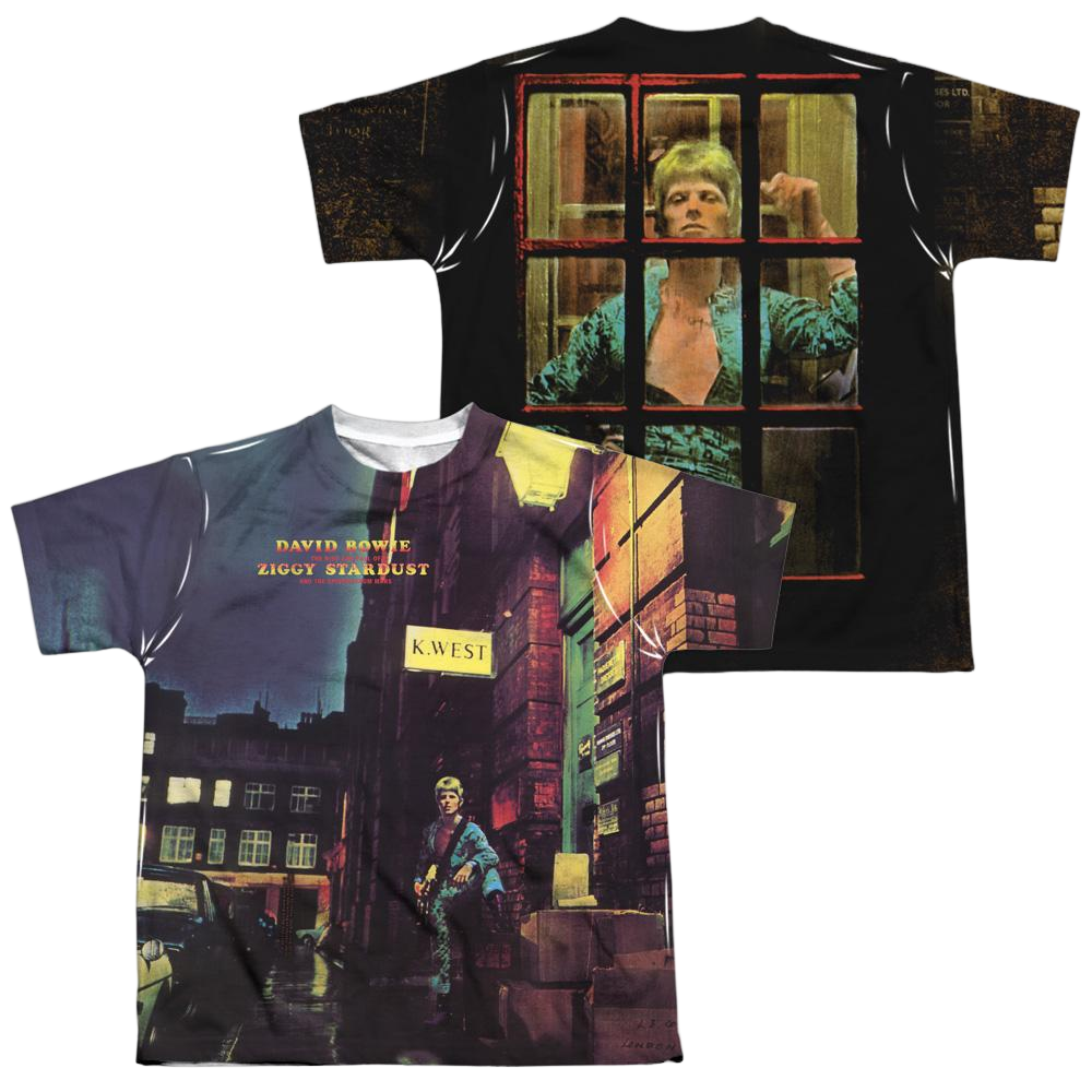 David Bowie Ziggy Star Dust - Youth All-Over Print T-Shirt (Ages 8-12) Youth All-Over Print T-Shirt (Ages 8-12) David Bowie
