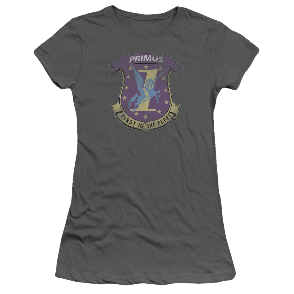 Battlestar Galactica Primas Badge - Juniors T-Shirt Juniors T-Shirt Battlestar Galactica