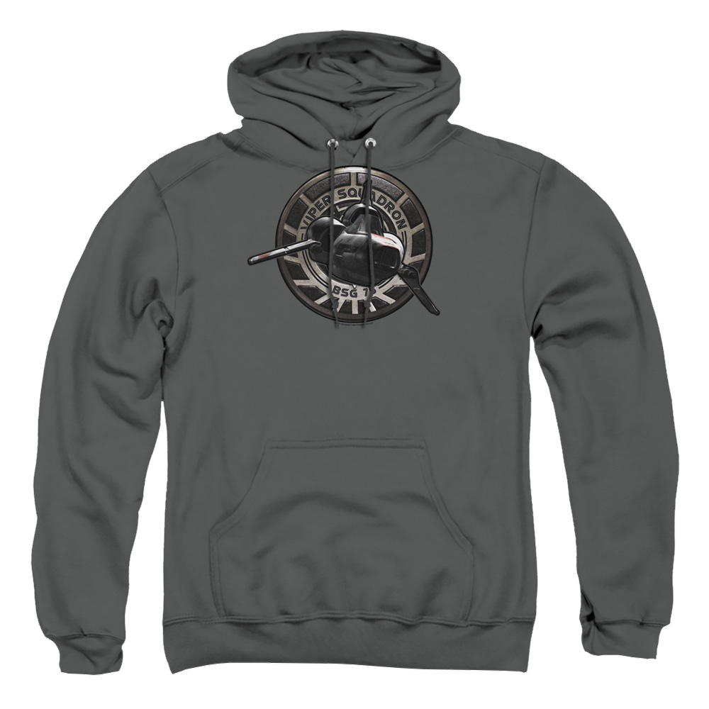 Battlestar Galactica Viper Squadron - Pullover Hoodie Pullover Hoodie Battlestar Galactica
