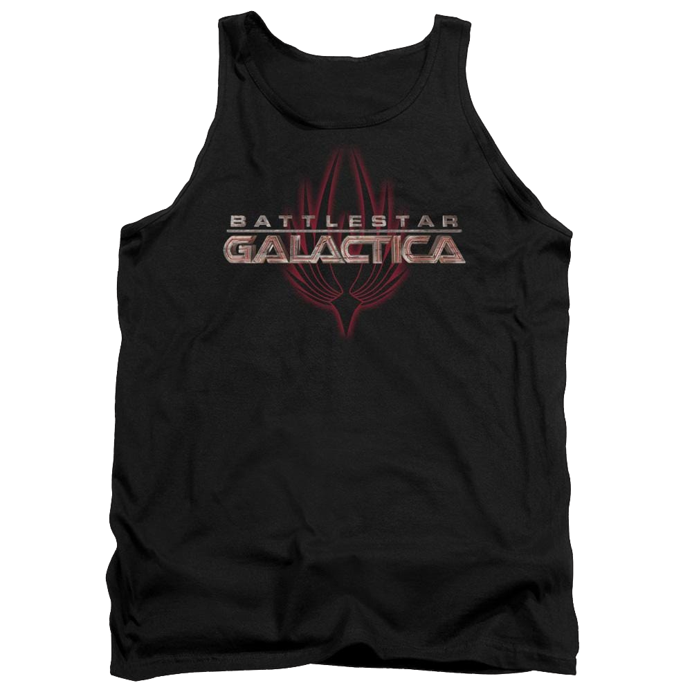 Battlestar Galactica Logo With Phoenix Men's Tank Men's Tank Battlestar Galactica