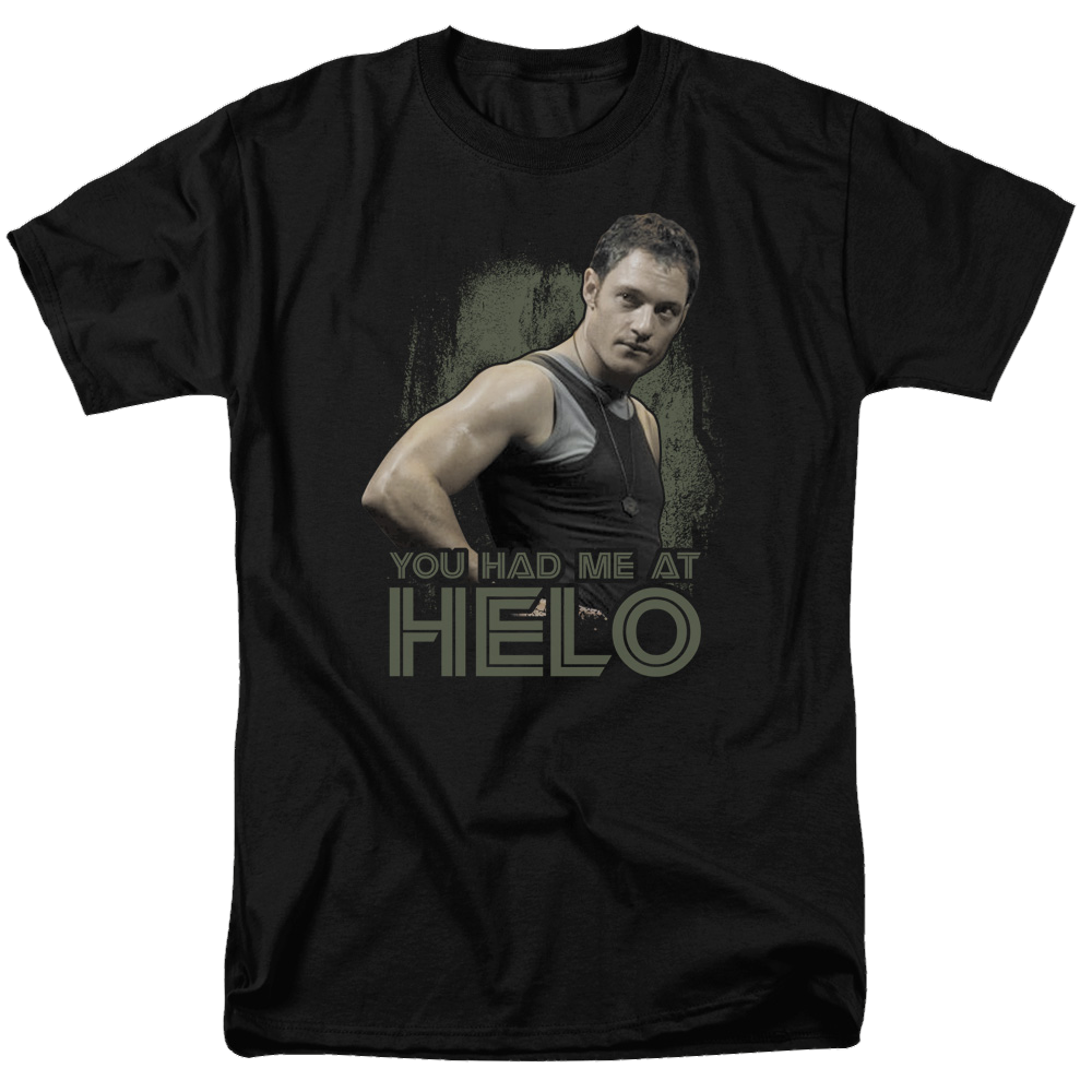 Battlestar Galactica Had Me At Helo - Men's Regular Fit T-Shirt Men's Regular Fit T-Shirt Battlestar Galactica