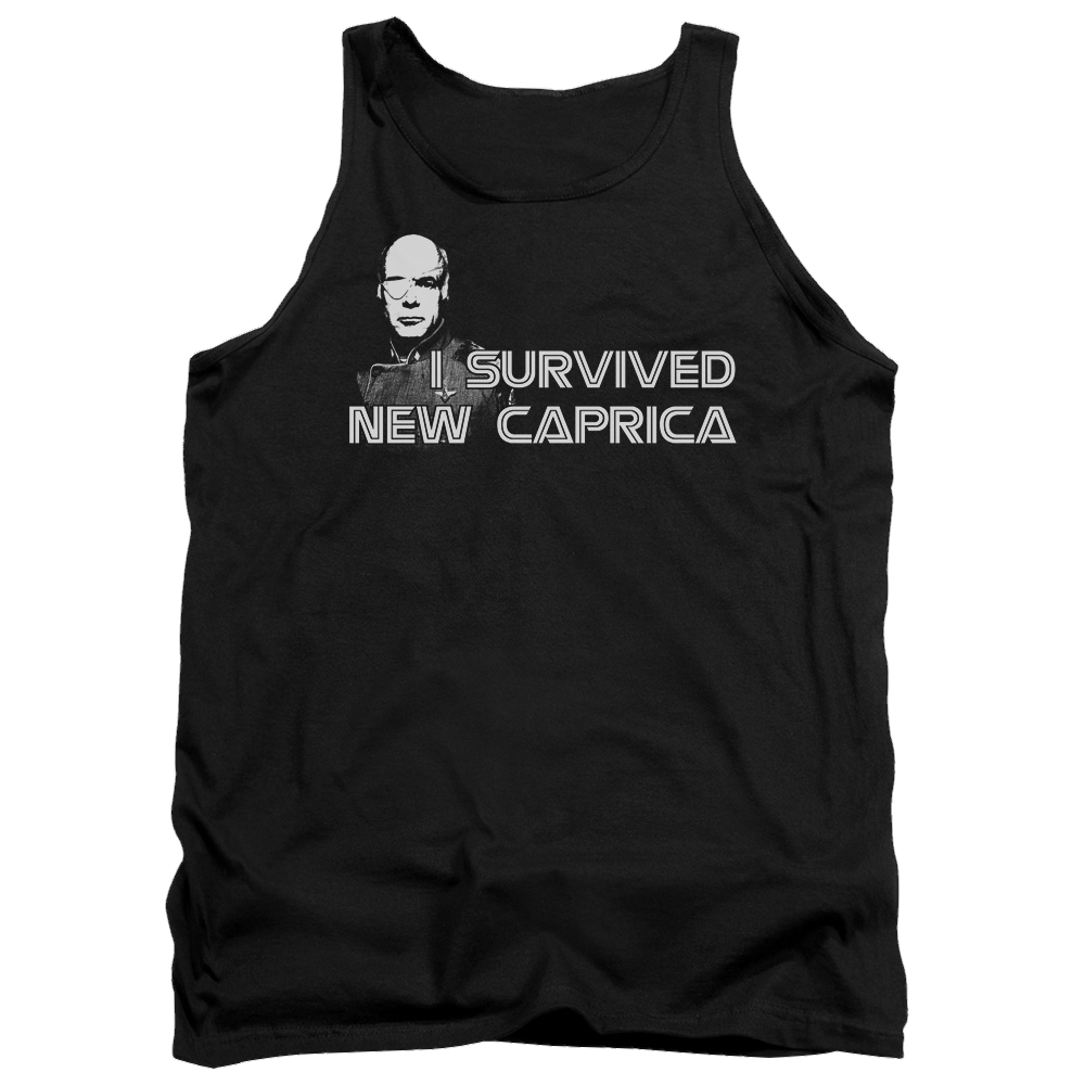 Battlestar Galactica I Survived New Caprica Men's Tank Men's Tank Battlestar Galactica