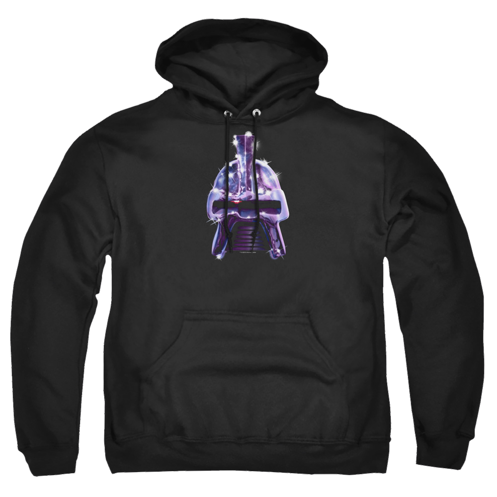 Battlestar Galactica Retro Cylon Head - Pullover Hoodie Pullover Hoodie Battlestar Galactica