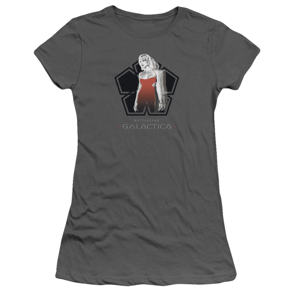 Battlestar Galactica Cylon Tech - Juniors T-Shirt Juniors T-Shirt Battlestar Galactica