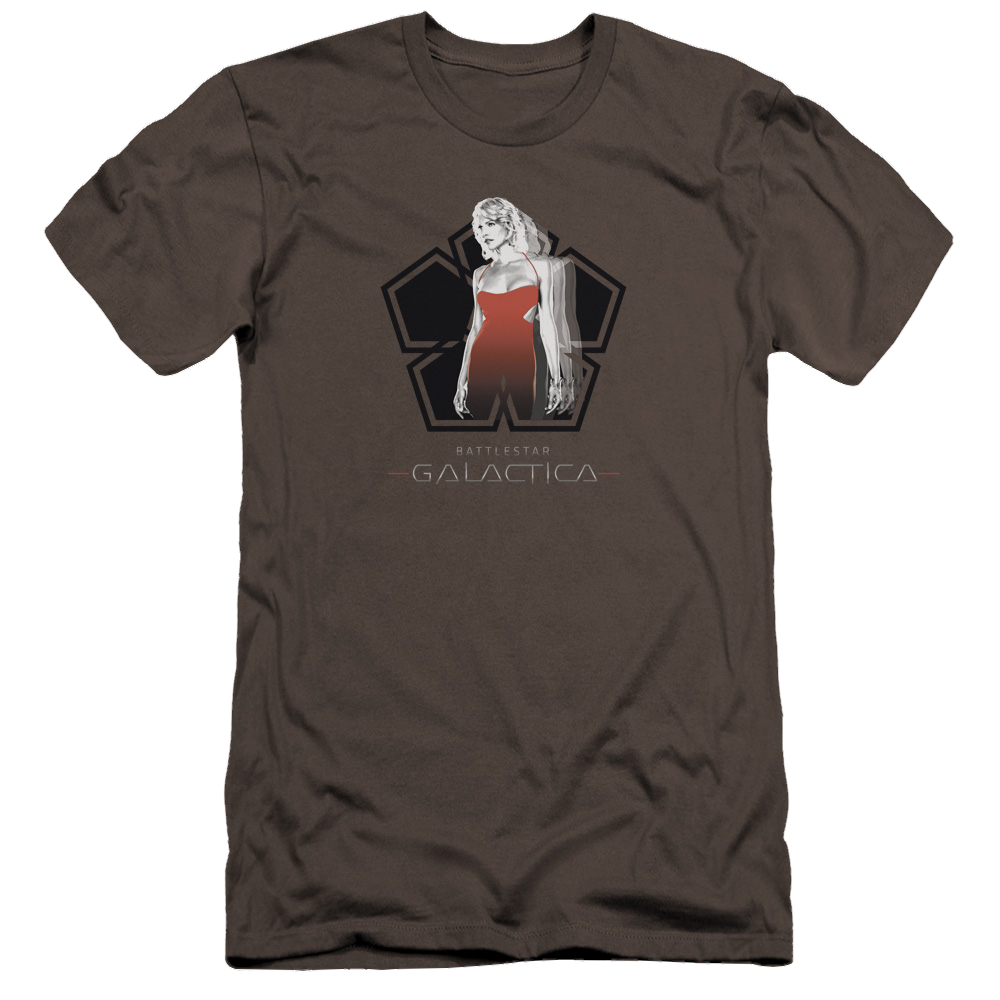 Battlestar Galactica Cylon Tech - Men's Premium Slim Fit T-Shirt Men's Premium Slim Fit T-Shirt Battlestar Galactica