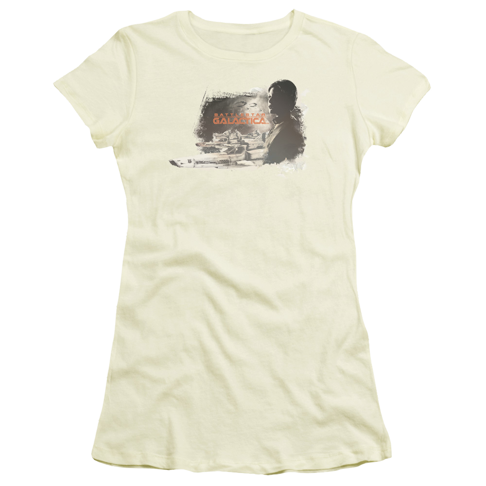 Battlestar Galactica Starbuck - Juniors T-Shirt Juniors T-Shirt Battlestar Galactica