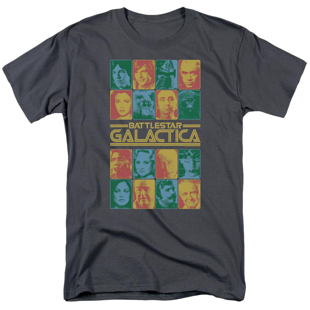 Battlestar Galactica 35th Anniversary Cast - Men's Regular Fit T-Shirt Men's Regular Fit T-Shirt Battlestar Galactica