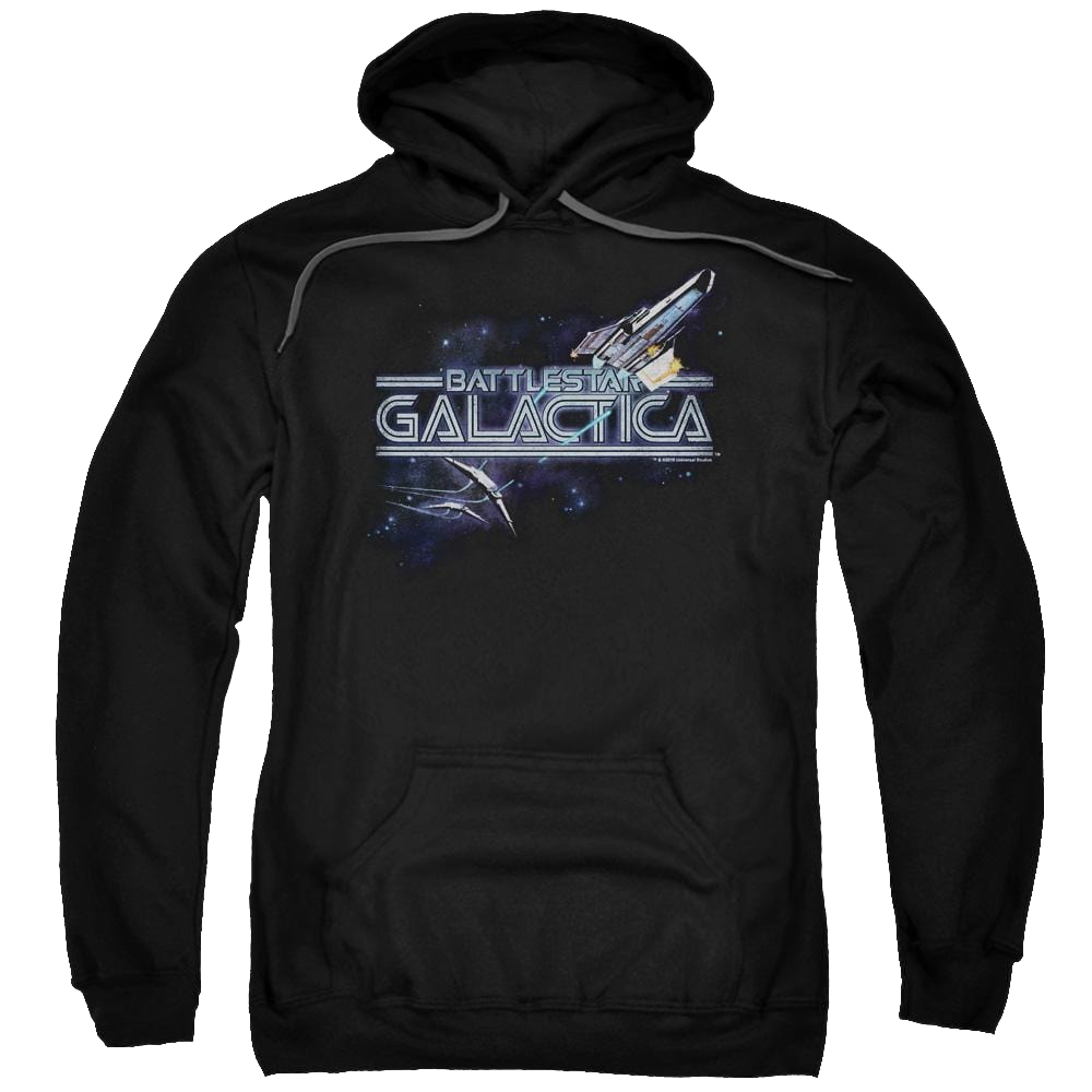 Battlestar Galactica Cylon Persuit - Pullover Hoodie Pullover Hoodie Battlestar Galactica