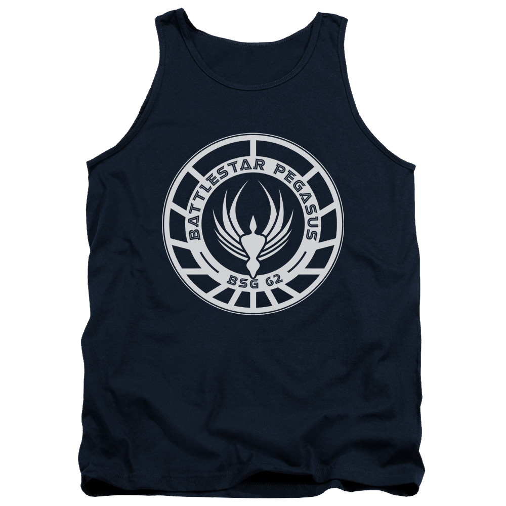 Battlestar Galactica Pegasus Badge Men's Tank Men's Tank Battlestar Galactica