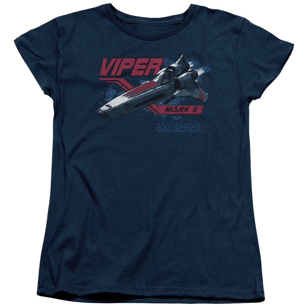 Battlestar Galactica Viper Mark Ii - Women's T-Shirt Women's T-Shirt Battlestar Galactica