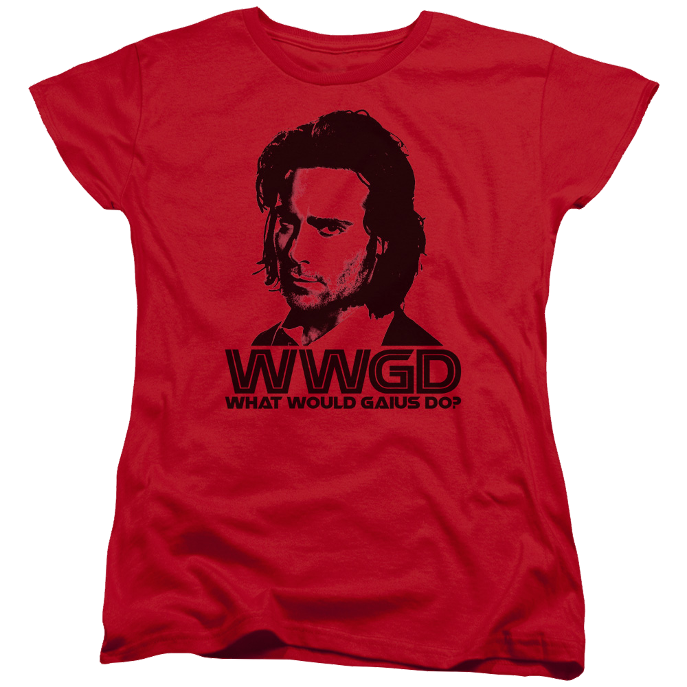 Battlestar Galactica Wwgd - Women's T-Shirt Women's T-Shirt Battlestar Galactica