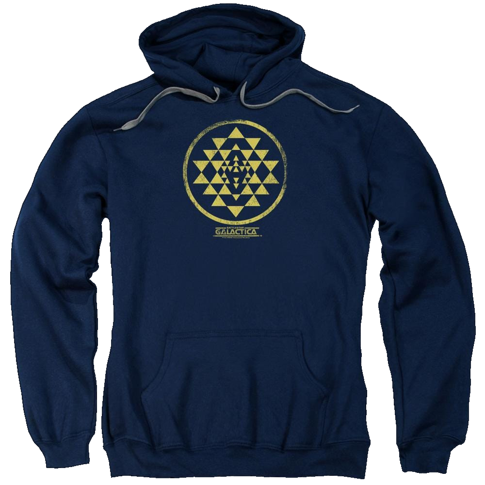 Battlestar Galactica Gold Squadron Patch - Pullover Hoodie Pullover Hoodie Battlestar Galactica