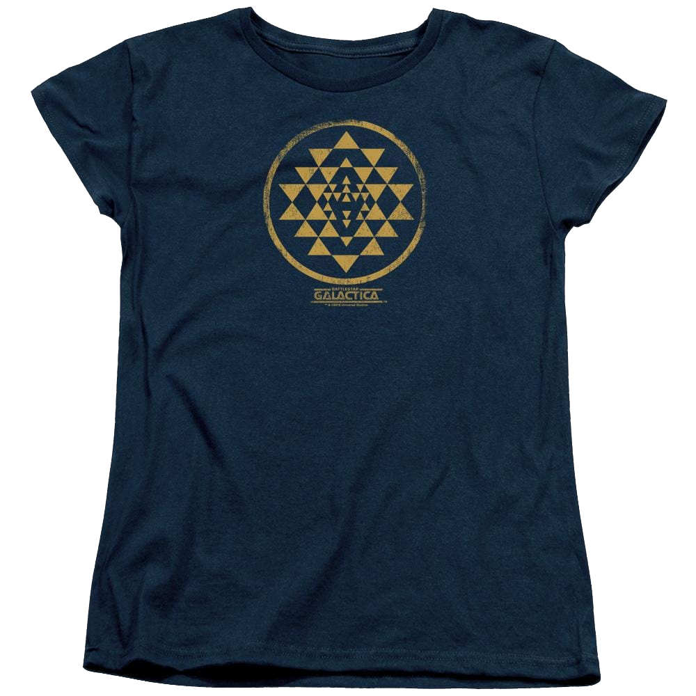 Battlestar Galactica Gold Squadron Patch - Women's T-Shirt Women's T-Shirt Battlestar Galactica