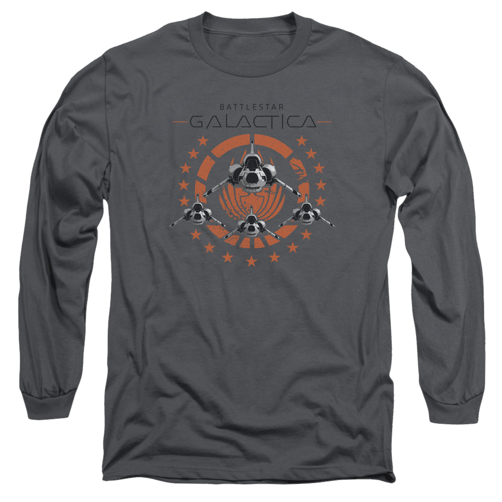 Battlestar Galactica Squadron - Men's Long Sleeve T-Shirt Men's Long Sleeve T-Shirt Battlestar Galactica