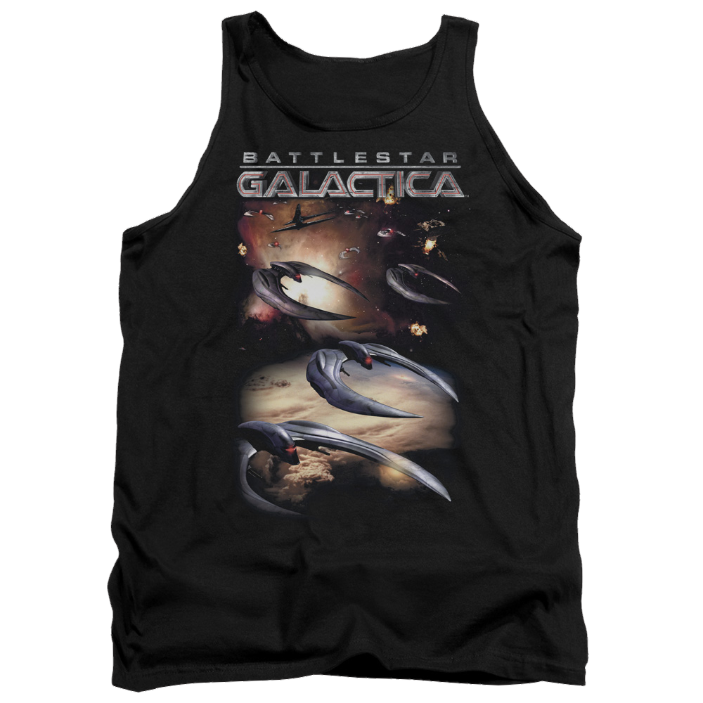 Battlestar Galactica When Cylons Attack Men's Tank Men's Tank Battlestar Galactica
