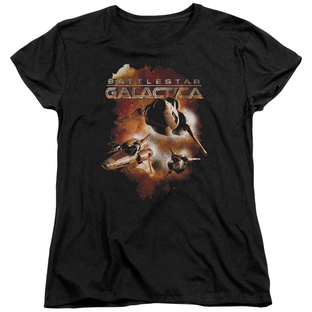 Battlestar Galactica Vipers Stretch - Women's T-Shirt Women's T-Shirt Battlestar Galactica
